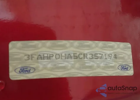 2012 Ford Fusion Se from USA, damaged, VIN 3FAHP0HA5CR357194